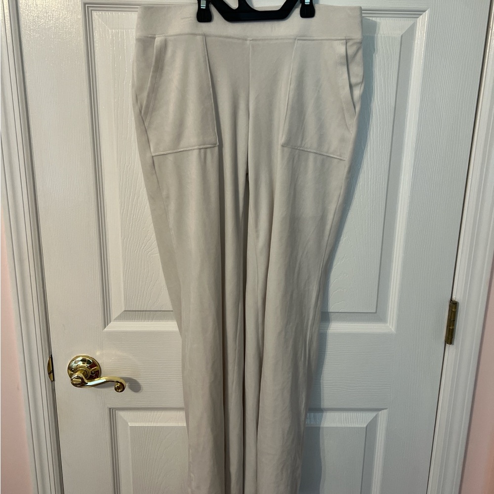 Juicy Couture Cream Wide Leg Pants